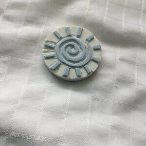 Two sides hand made rubber stamp